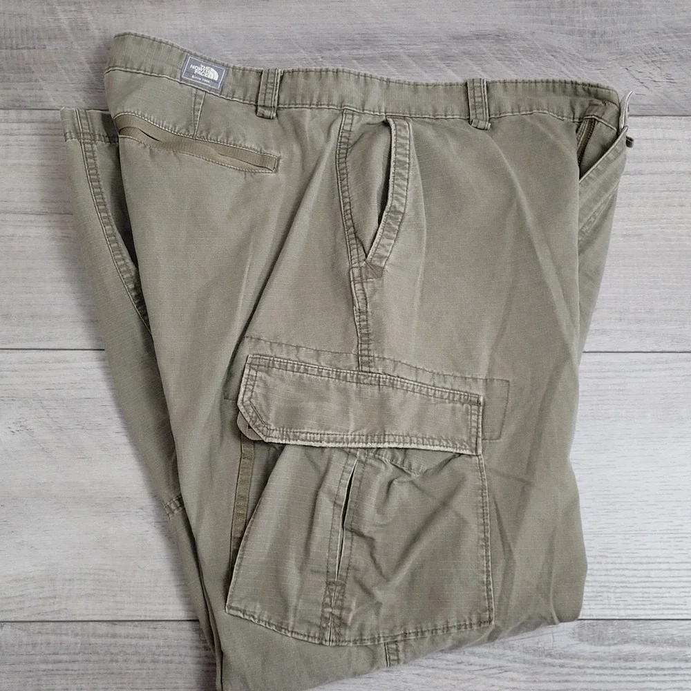 The North Face A5 Series Cargo Pants Men's 38x32‎ Ripstop Khaki Gorpcore 2008